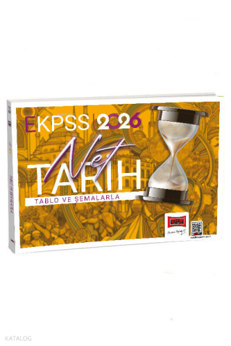 Yargı Yayınları 2026 EKPSS Akılda Kalan Tablo ve Şemalarla Net Tarih |
