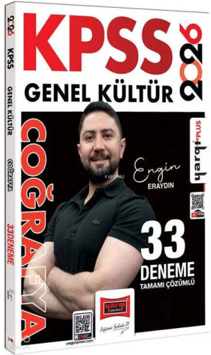 Yargı Yayınları 2026 KPSS Genel Kültür Tamamı Çözümlü Coğrafya 33 Dene