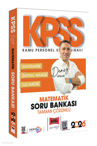 Yargı Yayınları 2026 KPSS Genel Yetenek Tamamı Çözümlü Matematik Soru 