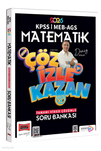 Yargı Yayınları 2026 KPSS MEB-AGS Matematik Çöz İzle Kazan Tamamı Vide