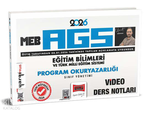 Yargı Yayınları 2026 MEB-AGS Eğitim Bilimleri ve Türk Milli Eğitim Sis