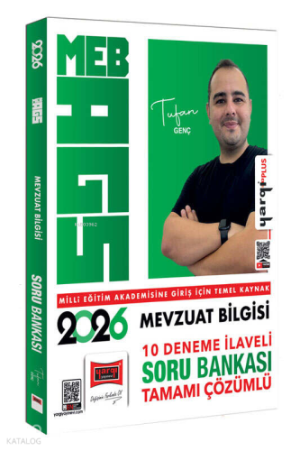 Yargı Yayınları 2026 MEB-AGS Mevzuat Bilgisi 10 Deneme İlaveli Tamamı Çözümlü Soru Bankası