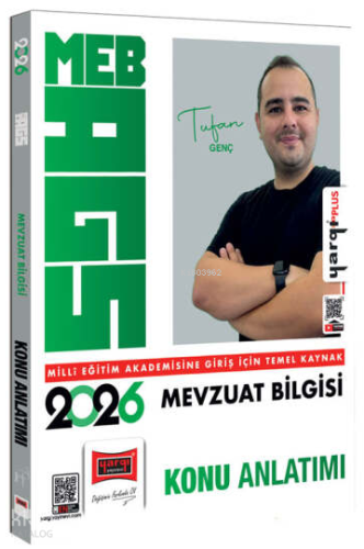 Yargı Yayınları 2026 MEB-AGS Mevzuat Bilgisi Konu Anlatımı | Tufan Gen