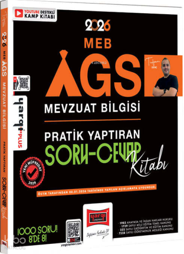 Yargı Yayınları 2026 MEB-AGS Mevzuat Bilgisi Pratik Yaptıran Soru-Ceva