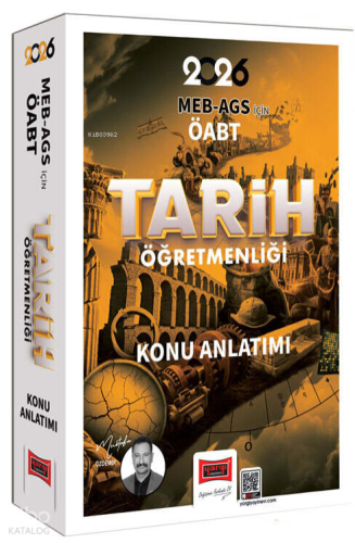 Yargı Yayınları 2026 MEB-AGS ÖABT Tarih Öğretmenliği Konu Anlatımı | M