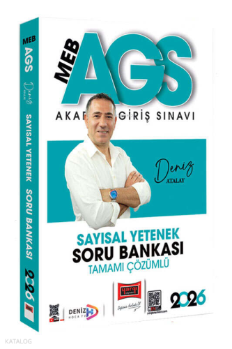 Yargı Yayınları 2026 MEB-AGS Sayısal Yetenek Soru Bankası | Deniz Atal