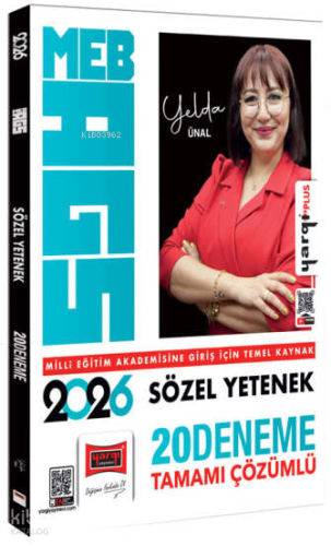 Yargı Yayınları 2026 MEB-AGS Sözel Yetenek Tamamı Çözümlü 20 Deneme