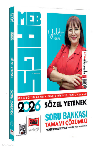 Yargı Yayınları 2026 MEB-AGS Sözel Yetenek Tamamı Çözümlü Soru Bankası