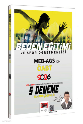 Yargı Yayınları 2026 ÖABT MEB-AGS Beden Eğitimi ve Spor Öğretmenliği T