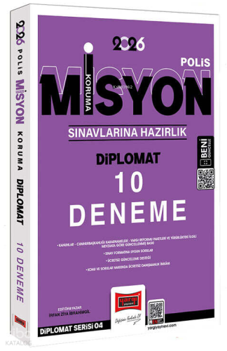 Yargı Yayınları 2026 Polis Misyon Koruma Sınavlarına Hazırlık Diplomat