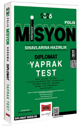 Yargı Yayınları 2026 Polis Misyon Koruma Sınavlarına Hazırlık Diplomat