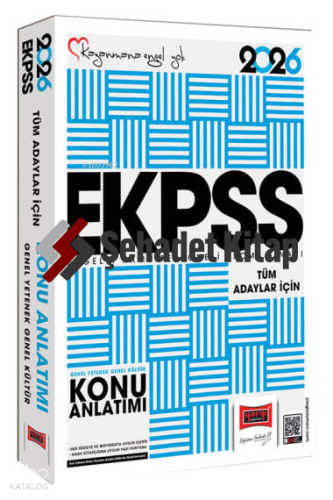 Yargı Yayınları 2026 Tüm Adaylar İçin EKPSS GK-GY Tüm Dersler Konu Anlatımı