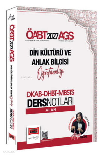Yargı Yayınları 2027 ÖABT AGS Din Kültürü ve Ahlak Bilgisi Öğretmenliğ
