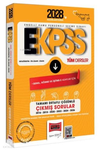 Yargı Yayınları 2028 EKPSS Ortaöğretim - Ön Lisans - Lisans Tüm Dersle