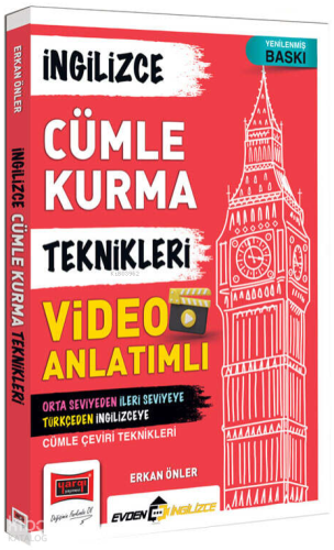 Yargı Yayınları İngilizce Cümle Kurma Teknikleri Video Anlatımlı | Erk