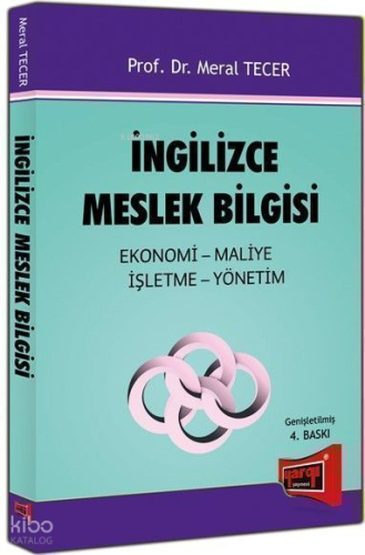 Yargı Yayınları İngilizce Meslek Bilgisi | Meral Tecer | Yargı Yayınev