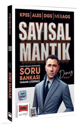 Yargı Yayınları KPSS ALES DGS MEB-AGS Tamamı Çözümlü Sayısal Mantık So