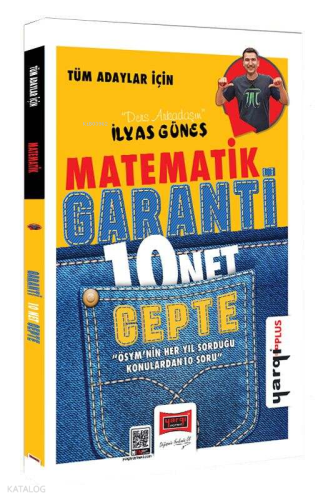 Yargı Yayınları Tüm Adaylar İçin Matematik Garanti 10 Net Cepte | İlya