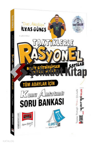 Yargı Yayınları Tüm Adaylar İçin Taktiklerle Rasyonel Sayılar Konu Anlatımlı Soru Bankası