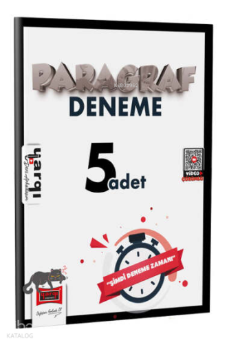 Yargı Yayınları TYT-AYT Paragraf 5 Deneme Sınavı | Kolektif | Yargı Ya
