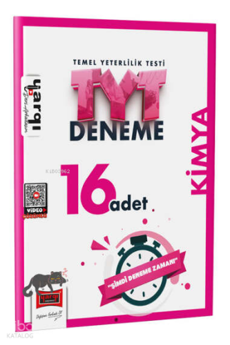 Yargı Yayınları TYT Kimya 16 Deneme Sınavı | Kolektif | Yargı Yayınevi
