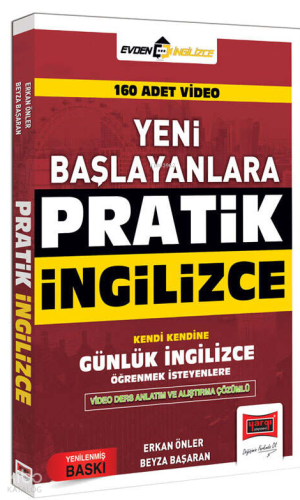 Yargı Yayınları Yeni Başlayanlara Pratik İngilizce | Erkan Önler | Yar