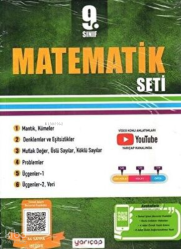 Yarı Çap 09.Sınıf Set Matematik