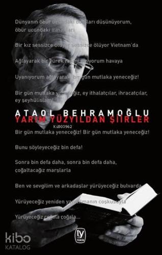 Yarım Yüzyıldan Şiirler (Cd'li Hardcover) | Ataol Behramoğlu | Tekin Y