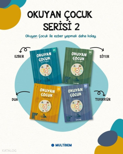 Yaşayan Din Eğitimi - Okuyan Çocuk Set 2 (4 Kitap) | Elif Santur | Mul