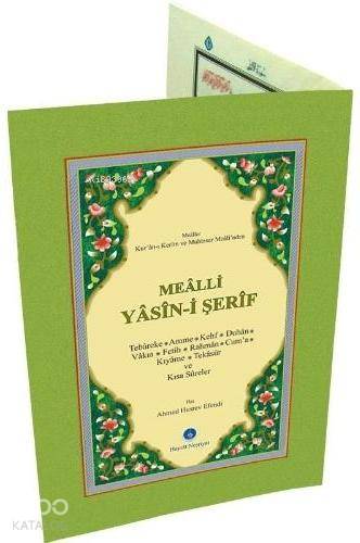 Yasin-i Şerif; (Çanta Boy, Mealli) | Ahmed Husrev Altınbaşak | Hayrat 