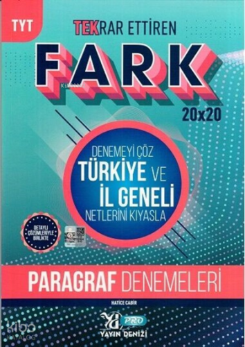 Yayın Denizi Tyt Pro Fark Deneme Paragraf - 2021 | Hatice Cabir | Yayı