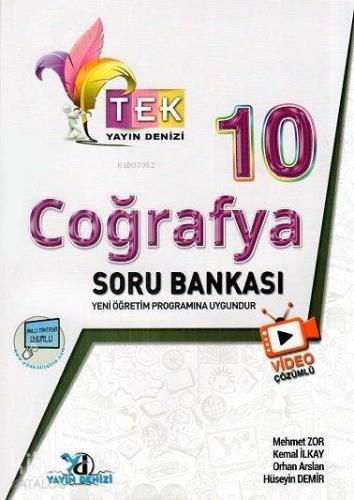 Yayın Denizi Yayınları 10. Sınıf TEK Coğrafya Soru Bankası Yayın Deniz