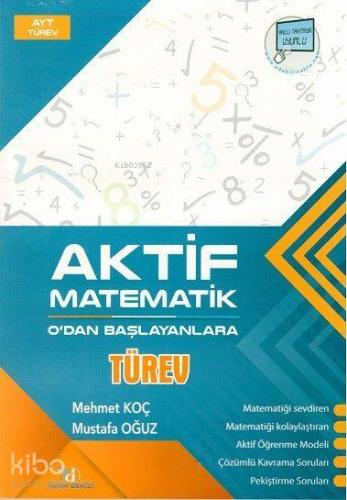 Yayın Denizi Yayınları AYT Aktif Matematik 0 dan Başlayanlara Türev Ya