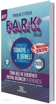 Yayın Denizi Yayınları AYT Türk Dili ve Edebiyatı Sosyal Bilimler 1 Fark Tekrar Ettiren 10 x 40 Denemesi 2020 Özel Yayın Denizi