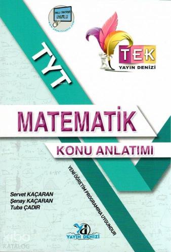 Yayın Denizi Yayınları TYT TEK Matematik Konu Anlatımı Cep Kitabı Yayın Denizi