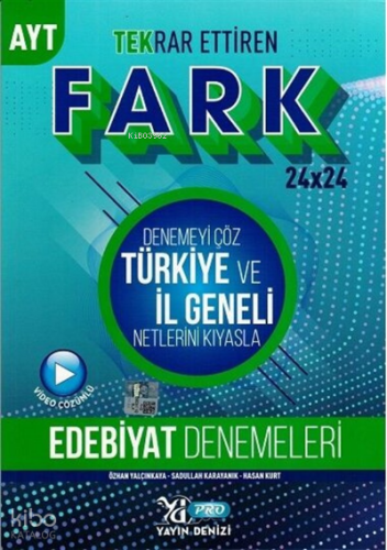 Yayın Denizi Yks Ayt Pro Fark Deneme Edebiyat - 2021 | Kolektif | Yayı