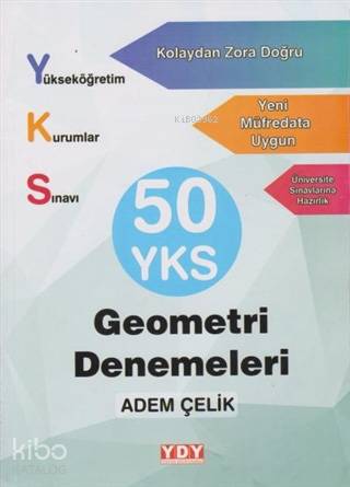 Yayın Dünyamız YKS 50 Geometri Denemeleri