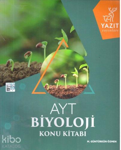 Yazıt Yayınları AYT Biyoloji Konu Kitabı Yazıt