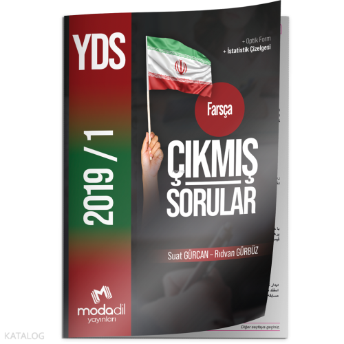 YDS Farsça Çıkmış Sorular Modadil Yayınları | Suat Gürcan | Modadil Ya
