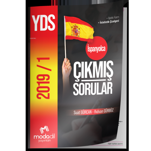 YDS İspanyolca Çıkmış Sorular | Rıdvan Gürbüz | Modadil Yayınları