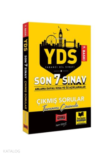 YDS Son 7 Sınav Tamamı Çözümlü Çıkmış Sorular