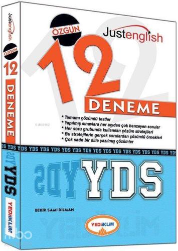 YDS Tamamı Çözümlü 12 Deneme Sınavı