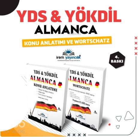 Yds - Yökdil Almanca Konu Anlatımı ve Wortschatz | Kolektif | İrem Yay