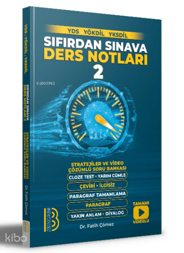 YDS - YÖKDİL - YKSDİL Sıfırdan Sınava Ders Notları 2