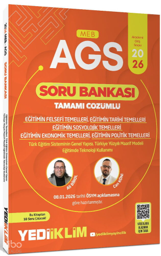 Yediiklim 2026 MEB AGS Eğitimin Temelleri ve Temel Kavramlar Türk Mill