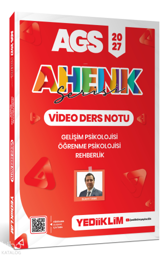 Yediiklim 2027 AGS Ahenk Serisi Gelişim Psikolojisi , Öğrenme Psikoloj