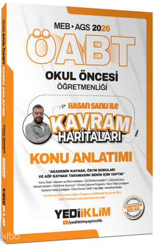 Yediiklim Yayınları 2026 MEB AGS ÖABT Okul Öncesi Öğretmenliği Hasan S
