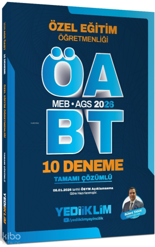 Yediiklim Yayınları 2026 MEB - AGS ÖABT Özel Eğitim Öğretmenliği Tamam