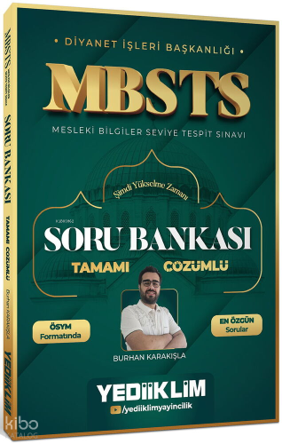 Yediiklim Yayınları Diyanet İşleri Başkanlığı MBSTS Tamamı Çözümlü Soru Bankası