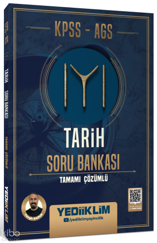 Yediiklim Yayınları KPSS AGS Tarih Tamamı Çözümlü Soru Bankası | Cengi